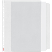 Koszulki groszkowe z klapką na dokumenty A4 100mic 10 sztuk 17939 ESSELTE