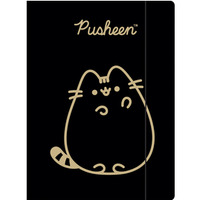 Teczka z gumk A4 300g. PUSHEEN GOLD Unipap