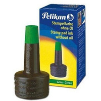 Tusz do stempli 28ml zielony PELIKAN 351239