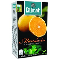 Herbata DILMAH (20 torebek) czarna z aromatem MANDARYNKA