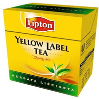 Herbata LIPTON YELLOW LABEL li 100g czarna