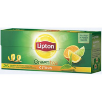 Herbata LIPTON (20 torebek) zielona z nut cytrusw GREEN CITRUS