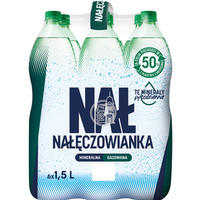 Woda mineralna NACZOWIANKA 1.5L (6szt) gazowana