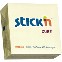 Bloczek STICk`N 76x76mm 400k ty pastelowy 21072