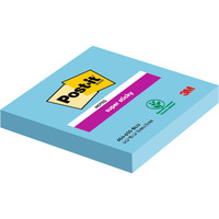 Bloczek samoprzylepny 76x76mm 90k niebieski Super Sticky POST-IT 654-6SS-EB 3M