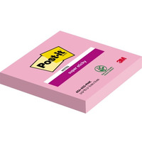 Bloczek samoprzylepny 76x76mm 90k rowy Super Sticky POST-IT 654-6SS-PNK 3M