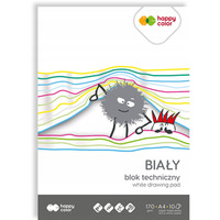 Blok techniczny A4 170g biay 3550 2030-0 HAPPY COLOR