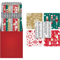 Papier wiateczny CHRISTMAS mix 200x70cm INTERDRUK