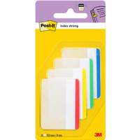 Zakadki indeksujce POST-IT 50.8x38mm proste 4x6szt 686-F1 3M