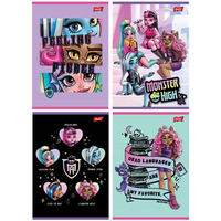 Zeszyt A5 32k 3linia kolorowa 70g MONSTER HIGH UNIPAP