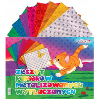 Zeszyt papierw metalizowanych wytaczanych B4 ZPMW-6386 ALIGA