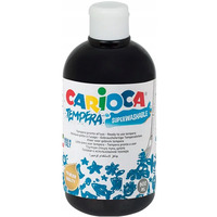 Farba TEMPERA czarna CARIOCA 500ml 170-2358