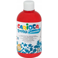 Farba TEMPERA czerwona CARIOCA 500ml 40427/10