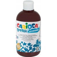 Farba TEMPERA brzowa CARIOCA 500ml 40427/06