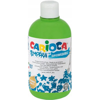 Farba TEMPERA jasnozielona CARIOCA 500ml 40427/13