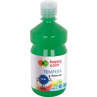 Farba TEMPERA Premium 500ml zielona HAPPY COLOR HA 3310 0500-5