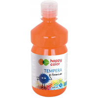 Farba TEMPERA Premium 500ml pomaraczowa HAPPY COLOR HA 3310 0500-42