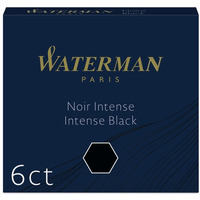 Naboje WATERMAN czarne krt.(6) 2052011 S0110940