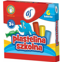 Plastelina szkolna`AS` 6kol. ASTRA 303219001