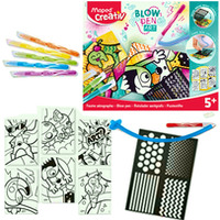 Zestaw flamastry dmuchane Blowpen POP`ART 846715 CREATIV MAPED