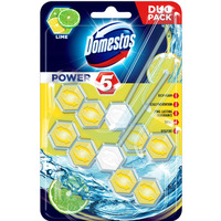 Zawieszka do toalety DOMESTOS POWER5 DUO 2x50g LIME