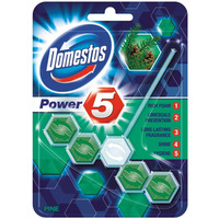 Zawieszka do toalety KOSTKA DOMESTOS POWER5 55g PINE