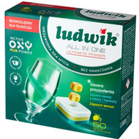 Tabletki do zmywarki (50tabletek) LEMON ALL IN ONE LUDWIK 211648