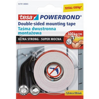 Tama montaowa dwustronna 19mm x 1.5m Powerbond 55791-00003-01 TESA