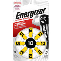 Bateria ENERGIZER 10/PR70 do aparatw suchowych (8szt)