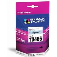 Tusz BLACK POINT (BPET0486LM) jasny purpurowy 13ml zamiennik EPSON (T0486/C13T04864010) R200/220/300