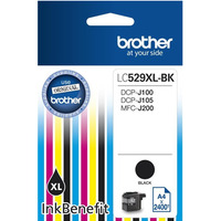 Tusz BROTHER (LC529XL-BK) czarny 2400str