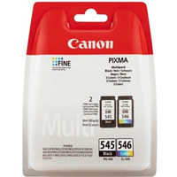 Tusz CANON (PG-545+CL-546/8287B005) czarny+kolor (2szt)