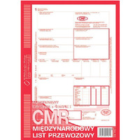 800-2 CMR A4 80kartek 1+4 midzynarodowy list przewozowy Michalczyk