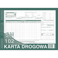 801-1-N Karta drogow.numer. samoch.ciear. MICHALCZYK