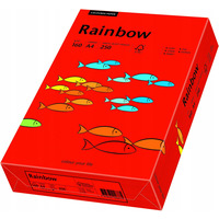 Papier ksero A4 160g RAINBOW R28 ciemnoczerwony 88042483