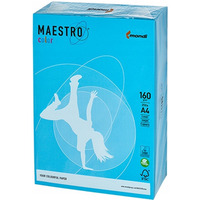 Papier ksero A4 160g MAESTRO COLOR AB48 intensywny bkitny 250a