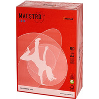 Papier ksero A4 80g MAESTRO COLOR ZR09 czerwie ceglasta Intensywny