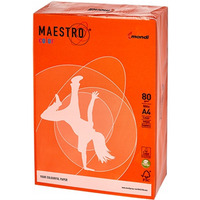 Papier ksero A4 80g MAESTRO COLOR OR43 Intensywny pomaraczowy