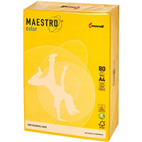 Papier ksero A4 80g MAESTRO COLOR IG50 Intensywny  siarkowa