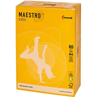 Papier ksero A4 80g MAESTRO COLOR SY40 Intensywny ty soneczny