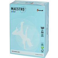 Papier ksero A4 160g MAESTRO COLOR MB30 niebieski pastel