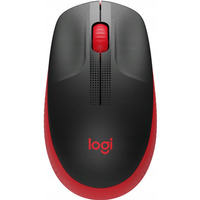 Mysz bezprzewodowa LOGITECH M190 czerwona 910-005908