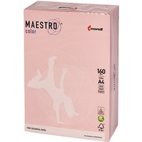 Papier ksero A4 160g MAESTRO COLOR OPI74 flamingo pastel