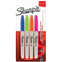 Markery permanentne SHARPIE FINE FUN 4kolory zestaw 2065403