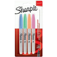 Markery permanentne SHARPIE FINE PASTEL 4 kolory -zestaw 2065402