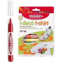 Mazaki I-DECO T-Shirt 10 kolorw FIBRACOLOR