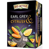 Herbata BIG-ACTIVE czarna (20 torebek) Earl Grey & Cytrusy 40g