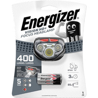 Latarka czoowa ENERGIZER Vision HD+ Focus 400lm + 3xAAA/LR03