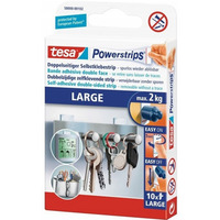 Plastry samoprzylepne TESA POWERSTRIPS due kpl 10sztuk 58000-00132-01