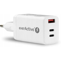 adowarka sieciowa 230V EVERACTIVE SC-650Q 1xUSB 3A + 2xUSB-C 3, 25A 65W biaa